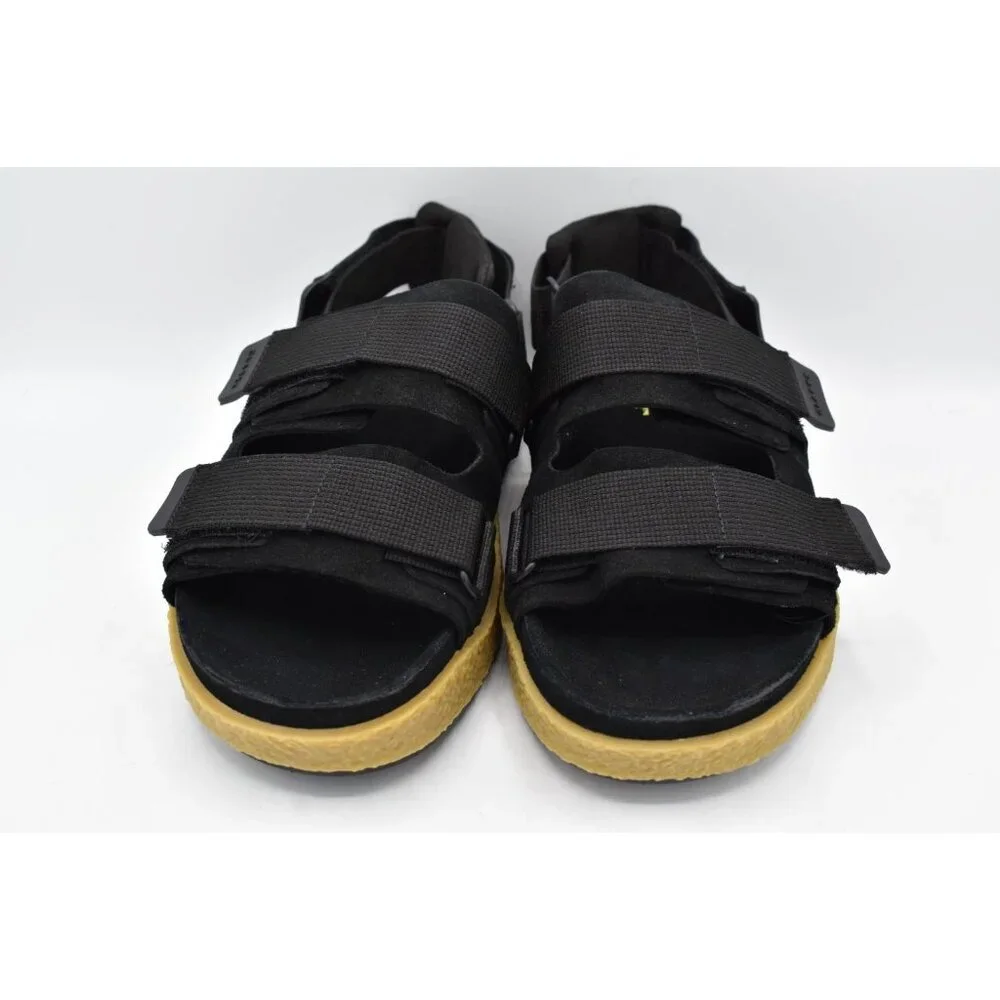 Clarks Mens Size 11.5 Overleigh Tor Black‎ Sandals Shoes